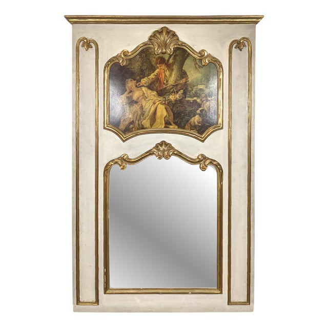 19th Century Regency Trumeau For Sale