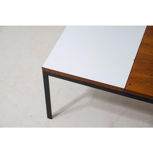 Modernist Minimalist Two-Color Coffee Table, 1960s For Sale - Image 4 of 10