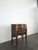 Small Louis XV Style Commode with Marquetry and Red Marble Top For Sale - Image 3 of 11