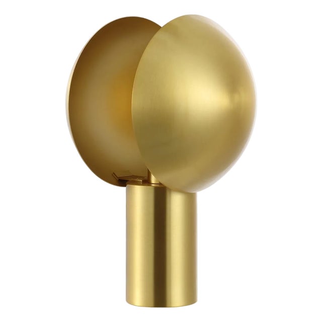 Frey 15" Table Lamp in Brass For Sale