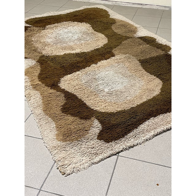 Beige Large Wool Rug from by Desso, 1970s For Sale - Image 8 of 16