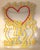 Yellow Keith Haring "Love" Neon Led Sign Decor Pop Art Modern Cool Decor Heart Friends For Sale - Image 8 of 11