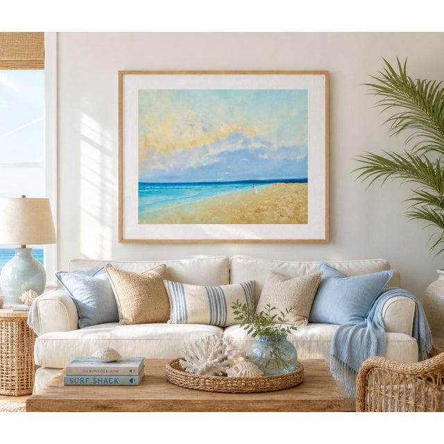 Original oil on canvas, signed by artist Dion Arciero, circa 2024. Arciero uses an impressionistic style to capture this...