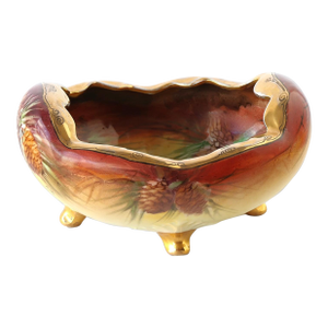 Hand-Decorated Austrian Porcelain Bowl