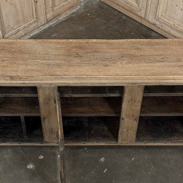 18th Century Dutch Rustic Oak Buffet ~ Credenza With Wrought Iron For Sale - Image 17 of 18