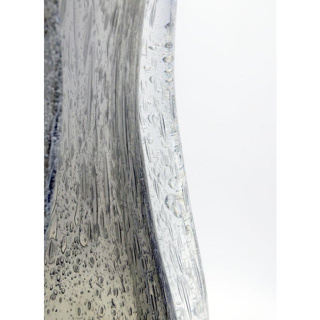 Gray Sculpture Vase by Claire Falkenstein for Salviati Murano, 1970 For Sale - Image 8 of 12