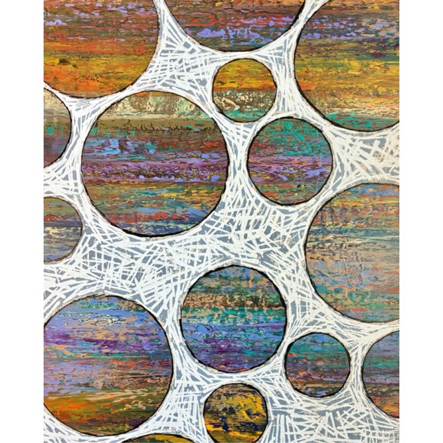 Original Contemporary Abstract Painting For Sale - Image 4 of 4