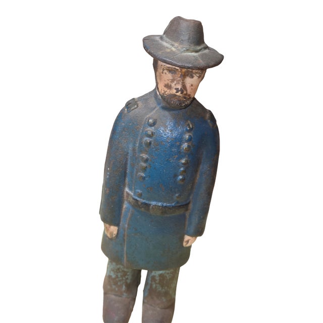 Limited Edition Reproduction of a Civil War Sculpture Bank For Sale