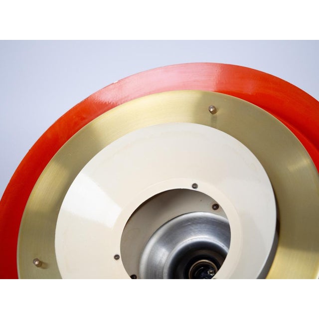 Vintage Swedish Pendant Lamp by Carl Thore for Granhaga Metallindustri, 1960s For Sale - Image 9 of 11