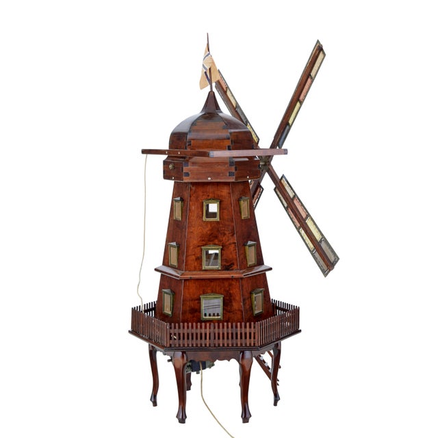 Dutch Decorative Windmill, 1920 For Sale - Image 4 of 11