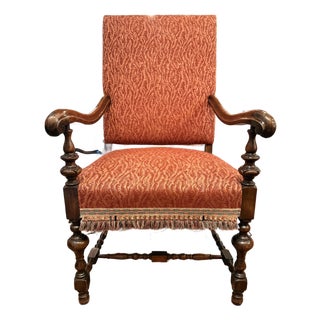 Georgian Style Arm Chair For Sale