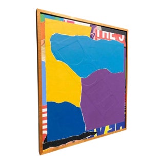 William Finlayson Jr. Original Abstract Mixed Media Painting, 2019 For Sale