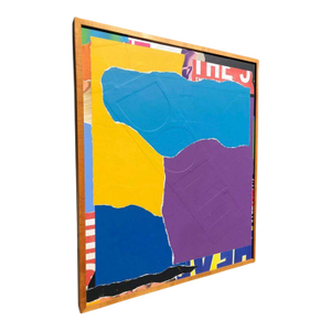 William Finlayson Jr. Original Abstract Mixed Media Painting, 2019