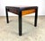 A fabulous rosewood and black lacquer side table by Founders Furniture Company circa 1970’s. Features a parquet rosewood...