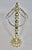 Vintage Hollywood Regency Metal Towel Holder For Sale - Image 4 of 6