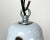 Industrial Grey Enamel Pendant Lamp from Polam, 1960s For Sale - Image 4 of 13