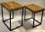 Wood Modern Wooden Side Tables - a Pair For Sale - Image 7 of 7