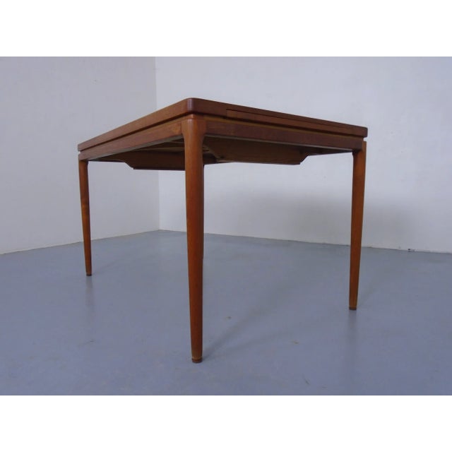 Extendable Teak Dining Table by Johannes Andersen for Christian Linneberg, Denmark, 1960s For Sale - Image 14 of 18