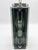 Pendant Light in Thick Green-Grey Glass and Chromed Metal in the style of Fontana Arte, 1970 For Sale - Image 3 of 14