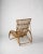 Adrien Audoux and Frida Minet Midcentury Rattan Lounge Chair in the Style of Audoux Minet, France, 1960s For Sale - Image 4 of 13