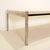 Brutalist Mid-Century Travertine and Chrome Coffee Table attributed to Metaform, 1960s For Sale - Image 3 of 7