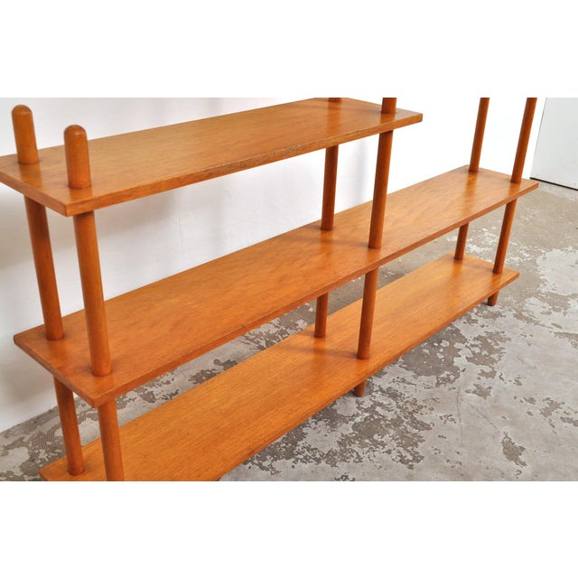 Vintage Room Divider in Beech, Oak and Mahogany, 1950s For Sale - Image 10 of 13