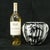 A striking contemporary Mid-century Modern revival cameo glass vase that features an intricately acid-etched and sculpted...