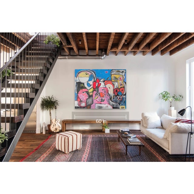 Scott Harper Mixed Media Painting titled “Lumber of Hope” 2023 For Sale In West Palm - Image 6 of 12