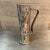 Vintage Mexican Brass and Inlaid Abalone Shell Pitcher Mexico For Sale - Image 9 of 13