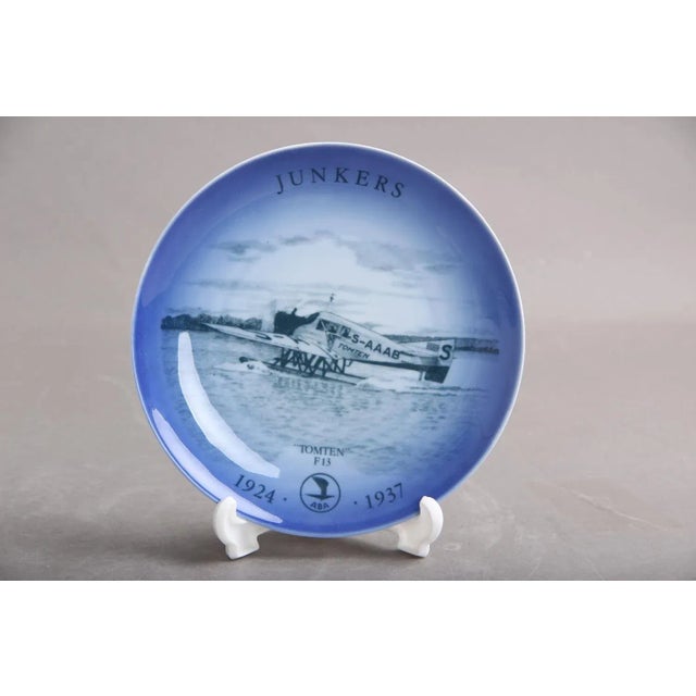 Bing & Grøndahl Complete Series Plane Plates from Bing & Grondahl, Set of 15 For Sale - Image 12 of 18