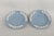 This lovely Pair of Ashtrays / Trinket Dishes is made of ceramic. This pieces is stamped as being made by Wedgwood of...