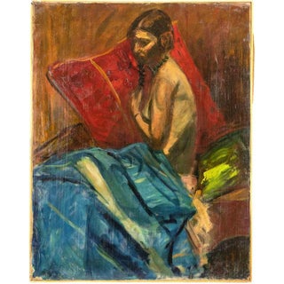 Antonio Feltrinelli, Nude, 1930s, Oil Painting on Canvas For Sale
