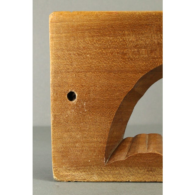 Early 20th C. Japan Hand Carved Koi Fish Mold Kashigata for Sweet Cakes Wagashi For Sale - Image 17 of 18