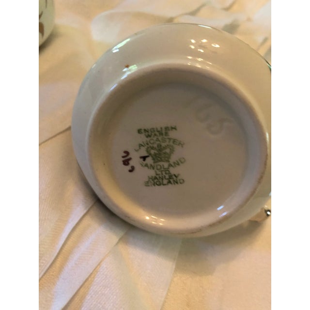 1940’s Sandland Lusterware Stackable Creamer and Sugar Set- 2 Pieces For Sale - Image 4 of 7