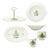 Nikko “Happy Holidays” 6-Piece Porcelain Dinnerware Serving Set For Sale