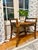 1990s Woven Rattan & Bamboo Accent Bench For Sale - Image 5 of 5