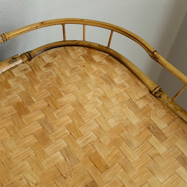 Mid 20th Century 1960s Bamboo & Rattan Tiki For Sale - Image 5 of 11