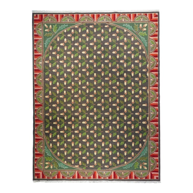 Turkish Sumak Flat Weave Wool Rug 10'0" X 14'0" For Sale