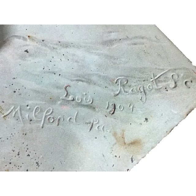 Cast Bronze Sundial "Father Time" by Louis F. Ragot C For Sale - Image 9 of 9