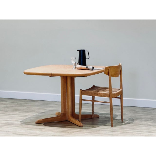 Mid-Century Modern Danish Double Extending Oak Dining Table from Skovby, 1960s For Sale - Image 3 of 18