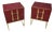 Murano Glass Bedside Tables from Justfurnituress SRL, Set of 2 For Sale