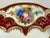 Ceramic Antique Cauldon England Hand Painted Floral Raised Gold Porcelain Cabinet Plate For Sale - Image 7 of 12