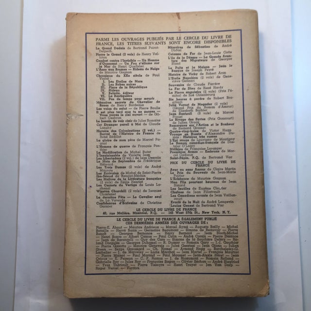 Simone de Beauvoir Memoirs of a Dutiful Daughter. Paris: Gallimard, 1959. Softcover with paper wraps, no dust jacket....