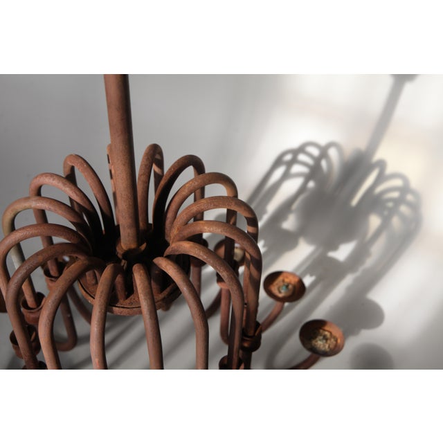 Antique Candle Chandelier, 1890s For Sale - Image 16 of 18