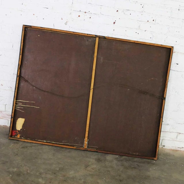 Vintage Impressionist Painting of Children on Horseback by Brooks Woollcott Powell For Sale - Image 12 of 13