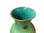 Ceramic Vintage Chinese Pastel Green Turquoise Golden Birds Porcelain Vase For Sale - Image 7 of 9