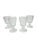 Baccarat Set of 4 Antique Baccarat Arabesque Goblets – Ornate Lead Crystal – Made in France, c.1840s For Sale - Image 4 of 8