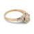 Mid 20th Century Mid 20th Century Gia 1.09 Carat Old Mine Cut Diamond 14k Yellow Gold Engagement Ring, Size 7 For Sale - Image 5 of 6