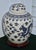 Vintage Ming Dynasty Porcelain Ginger Jar W/Dragon & Wood Base For Sale In Philadelphia - Image 6 of 14