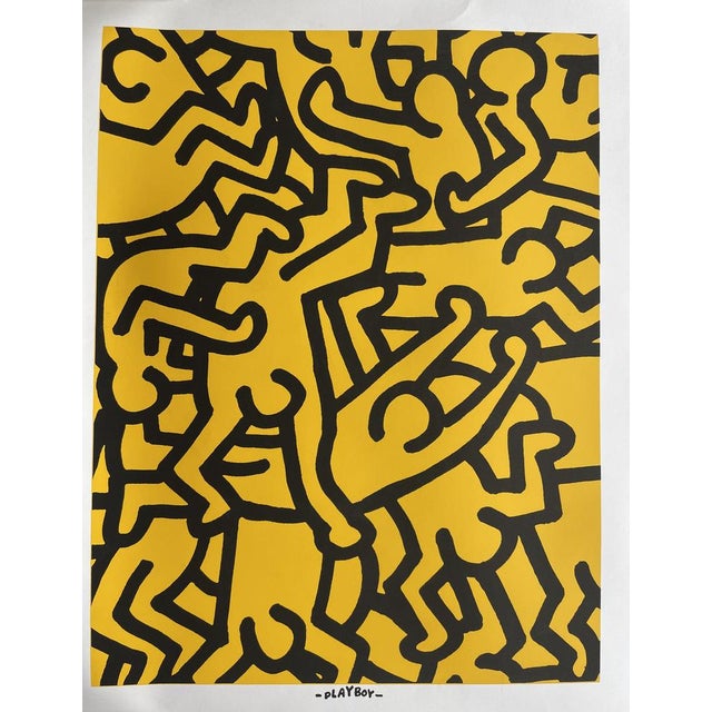 1990’s Keith Haring Playboy Silk Tie